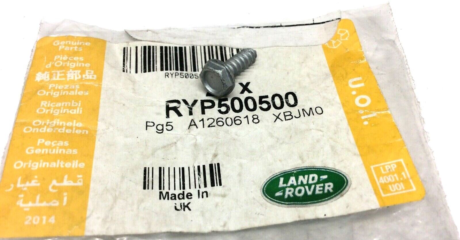 Винт саморез (RYP500500||LAND ROVER)